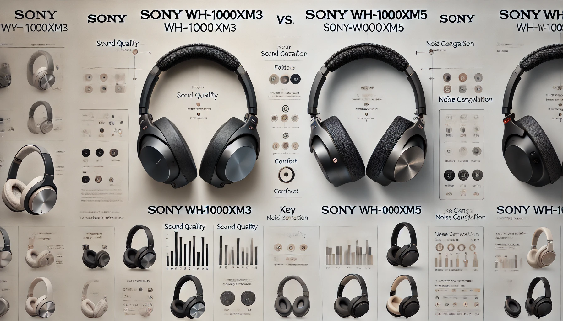 Sony WH-1000xm3 vs Sony WH-1000XM5